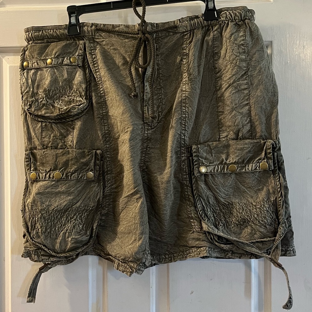 Free People cargo shorts